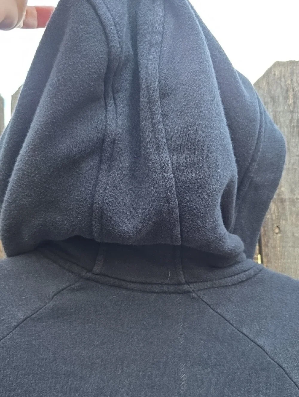 Nike Black Zip-Up Hooded Jacket